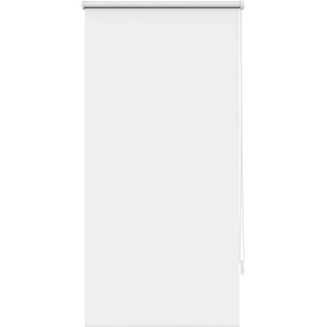 Roller Blind Blackout 64.4x120 cm Fabric Width 60 cm White vidaXL
