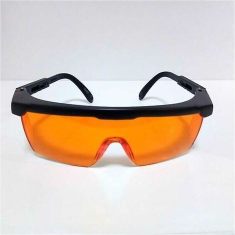 Lunettes de sécurité laser PC Lunettes de protection des yeux Lunettes de blocage UV pour traitement d'épilation Cosmétologie Opérat de lumière bleue Désinfecter, Opération den protection pe (1/5)