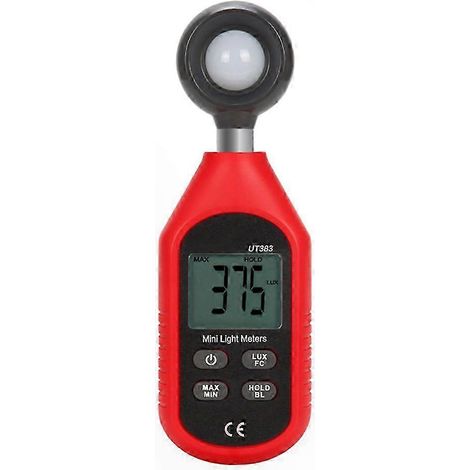 Professionelles digitales LED-Photometer, tragbares Luxmeter, 0–200.000 Lux, für Bibliotheken und Einkaufszentren, präzise Messung (1/5)