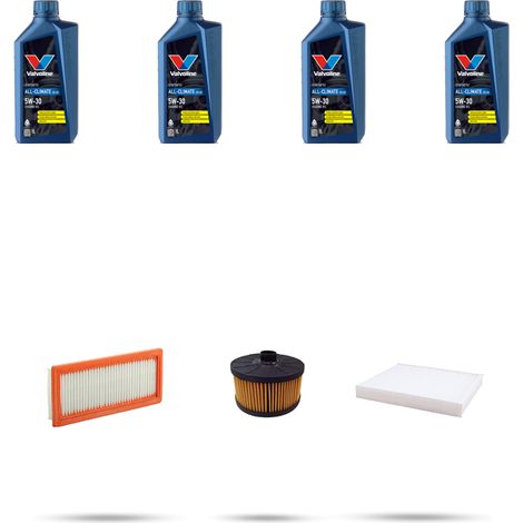 Kit tagliando 3 FILTRI e 4L OLIO compatibile con Dacia Jogger 1.0 67kw dal 2022 (1/5)