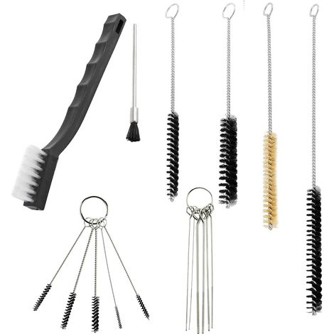 17-teiliges Reinigungsset für Spritzpistolen, Mehrzweck-Reinigungsset für Farbpistolen, Reinigungsbürstenset für Airbrush (1/5)