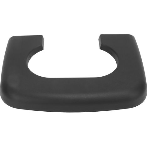 Couvercle de remplacement pour porte-gobelet de console centrale, en plastique ABS noir, pour Ford F-150 1997-2003 (1/5)