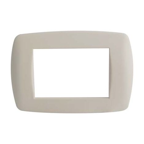 PLACCA COPRIFRUTTI MILLENIUM MARLANVIL - AVORIO POSTI 3 MM 122X83- 15 pezzi