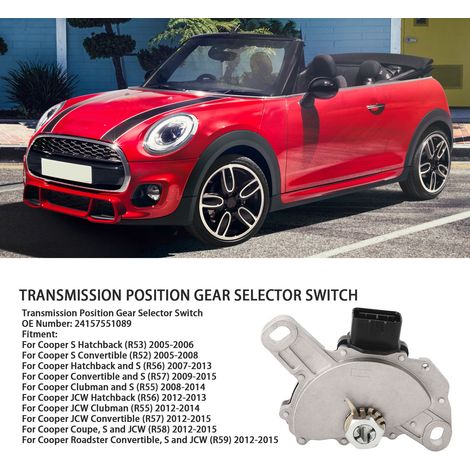 Sensor de posición de la caja de cambios 24157551089 para MINI Cooper - Interruptor sólido y duradero (1/5)