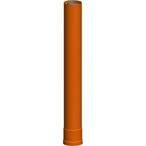 ATEC Verlängerung z.Dachhochführung rot DN 80/125 955mm, 621457