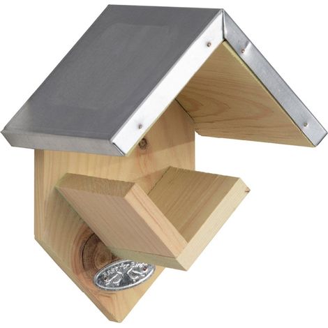 CASETTA PORTA BURRO D'ARACHIDI PER UCCELLI SELVATICI 14,5 X13X19 (1/4)