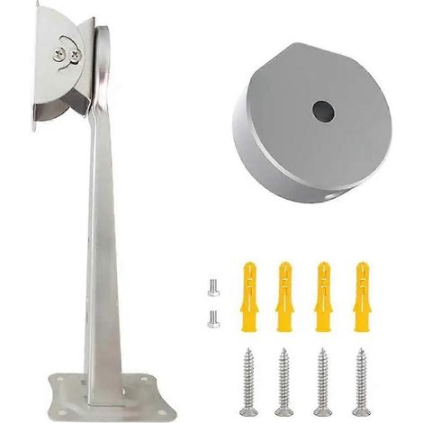 Wandantennenhalterung für Mini-Dachgepäckträger-Montagesatz, silber (1/5)