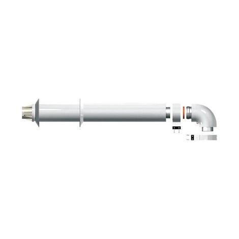 KIT SCARICO COASSIALE L. 1000 PER CALDAIE CHAFFOTEAUX Misura: mm 1000