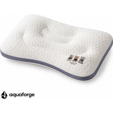 Almofada Cervical Ergonómica Algodão Respirável 30 x 50 cm (1/5)