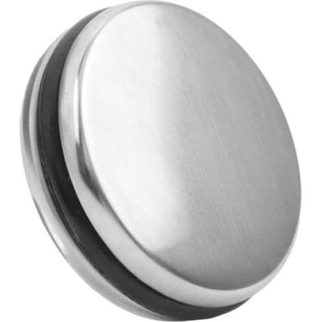 35mm Basin Waste with Push Button Stainless Steel Chrome (1 Piece) (1/5)