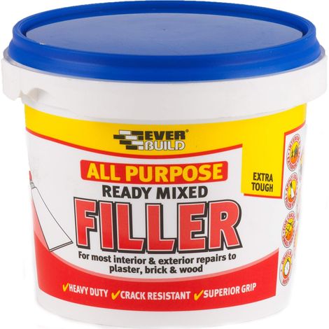 Everbuild RMFILL06 All Purpose Ready Mixed Filler 600g EVBRMFILL06