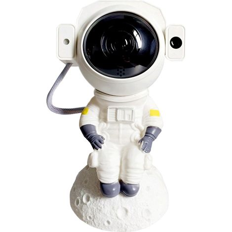 Astronauten-Mondball-Sternen-Nachtlichtprojektor, hochauflösende Stern- und Mondprojektion, Bluetooth-Lautsprecher, drei (1/5)