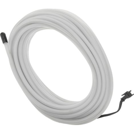 BeMatik - Câble bleu électroluminescent 5mm 5m câble spiralé avec batterie (1/5)