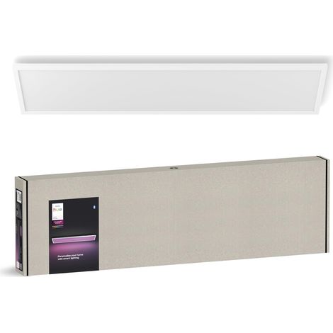 Panneau LED Surimu, 120x30 cm, Blanc (1/5)