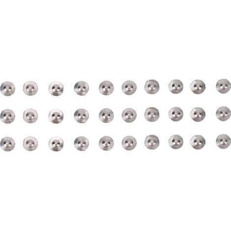 30 pièces tubes buccaux orthodontiques en acier inoxydable, haute adhésion pour soins dentaires (1/5)
