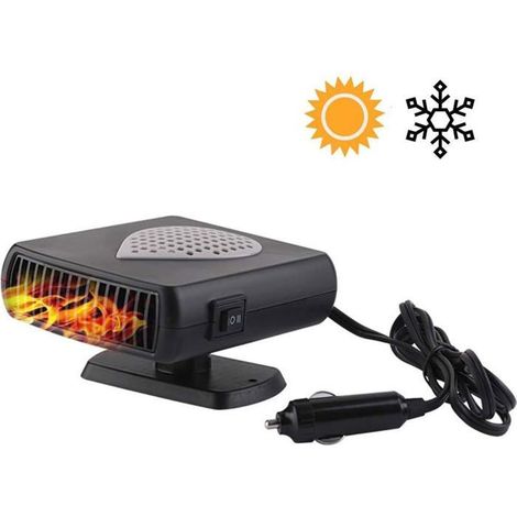 Chauffage voiture portable 2 en 1 – Chaud et froid – Dégivreur rapide – Pour auto (1/4)