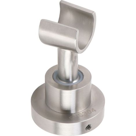 Adjustable stainless steel wall bracket for bathroom hand shower head (1/5)