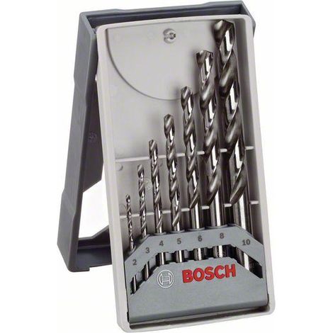 Set di punte a spirale PRO Metal HSS-G, 7 pezzi