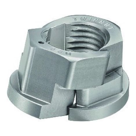 AMF TWINNUT-Mutter Nr.6333SB Gr.M8 m.Bund (1/3)