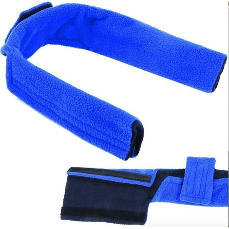 bandeau Universel Bleu Une Pice Coussin De Protection Sangle De Dcompression Ventilateur Bandeau Sangle De Dcompression Accessoires De Ventilateur