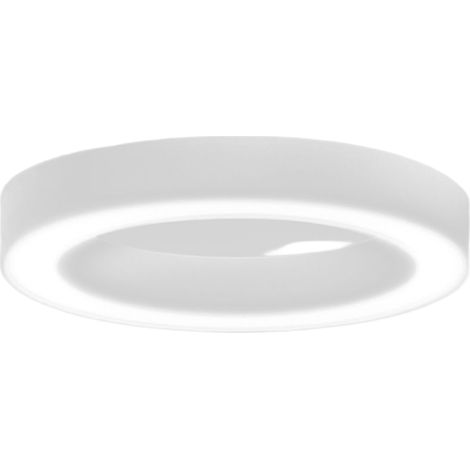 Plafonnier Flor P/M - Led Intégrée 50W 3000K, Gradable Par Coupure De Phase, Aluminium Blanc Satiné, Diffuseur En Méthacrylate - Gealuce (1/3)