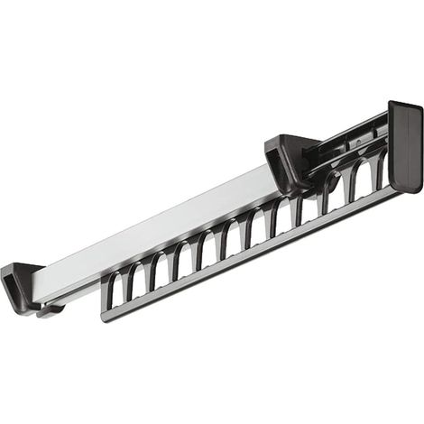 Tringle de penderie coulissante (312 mm), cintre, support, solution de rangement pratique pour penderie, 1 pièce (1/5)