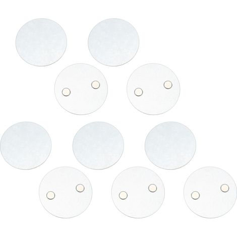 Outil d'installation pour support de détecteur de fumée de 70 mm, pastilles adhésives magnétiques pour alarme incendie, fixation facile