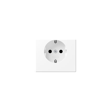 Jung Presa SCHUKO®, 16 A 250 V , SAFETY+, Duroplast verniciato, Serie LS, bianco neve opaco LS 1520 KI WWM