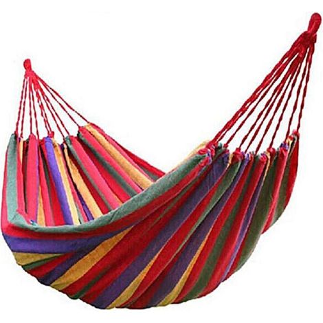 Camping Hammock, Outdoor Hammock 190 x 100 cm, Maximum Load Capacity 150 kg for Travel, Garden and Beach