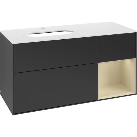 Villeroy & Boch G281HJPD meuble sous-vasque Finion G28