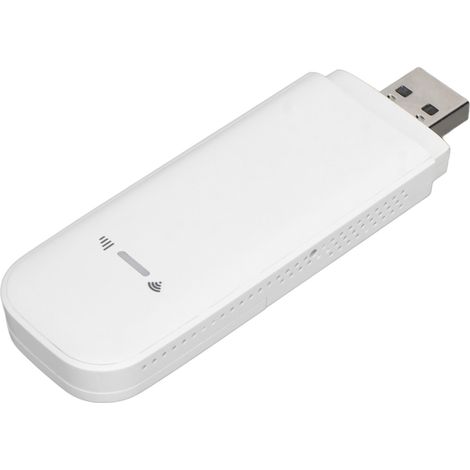 Routeur WiFi 4G blanc, emplacement pour carte SIM, jusqu'à 8 utilisateurs, signal stable de 150 Mbps, modem WiFi USB 4G LTE pour tablette, ordinateur portable et téléphone. (1/4)