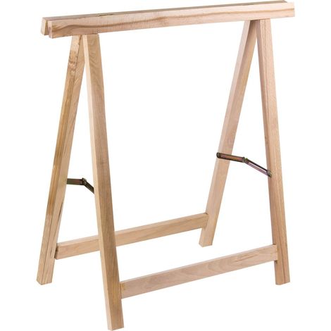 Holz Klappbock Unterstellbock Gerüstbock Stützbock Arbeitsbock Buche bis 100kg (1/4)