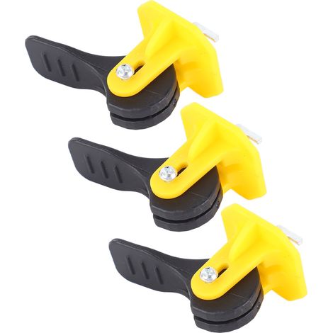 50 pièces de nivellement pour carrelage, outils de pose, aiguilles interchangeables et réutilisables, système de nivellement pour joints de 2 à 6 mm. (1/5)
