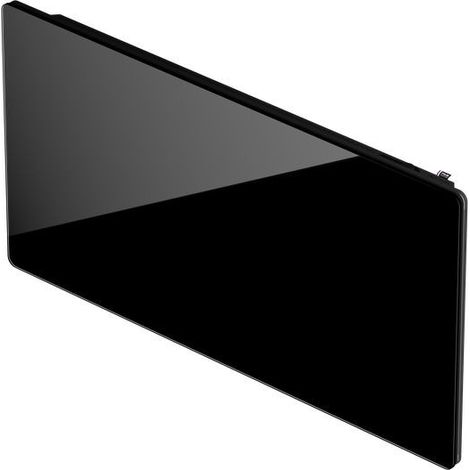 Radiateur à inertie CAMPAVER Nativ Horizontal 1500W Noir Astrakan - INTUIS SIGNATURE K161125 (1/5)