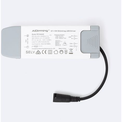 Treiber AID Dimmbar 1-10V 220-240V No Flicker Ausgang 21-42V 500mA 21W PE18AA42 21 W