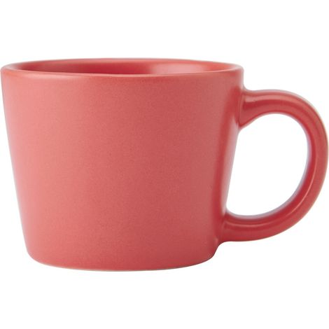 La cafetière Keramik Espressotasse, durable Keramik Kaffeetasse, 65ml, rot