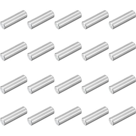 60pcs M3x10mm Goupille Cylindrique Étagère, Goujons Cylindriques Acier Inoxydable 304, Support Cheville d'Étagère Fixation pour Fabrication Industrie Mécanique Installation Meuble (1/5)