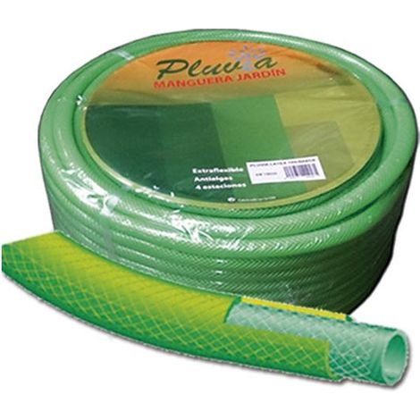 pluvia manguera verde latex trenzad.sgr.vrd.25x50 ro (1 ) 25x29