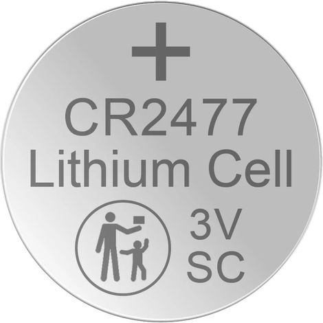 XCell Knopfzelle CR2477 3 V 1 St. 950 Lithium (1/2)