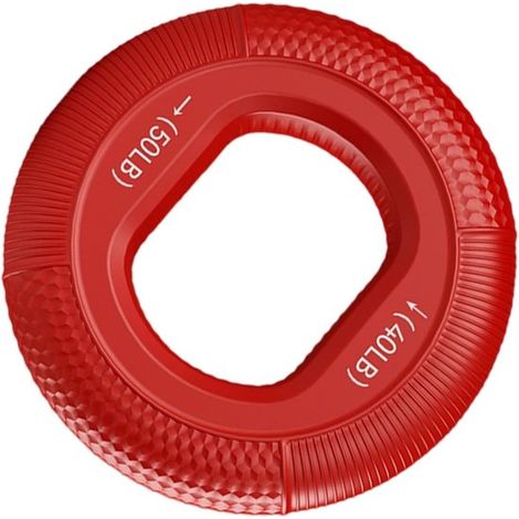 Attrezzo per l'allenamento della forza di presa, pinza in silicone per la mano - allenatore per l'avambraccio, potenziatore della forza di presa, attrezzo per esercizi per le dita per donne e uomini (1/2)