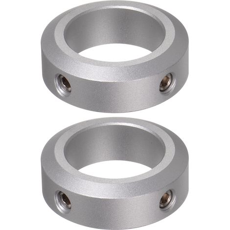 2pcs Bague de Réglage Bague Arrêt d'axe Butée Arbre Collier 25mm Alésage Aluminium Alliage, 38mm OD, 12mm Largeur pour Roue Brouette Pont, Boîte Vitesses, CNC, Anodisation (1/5)