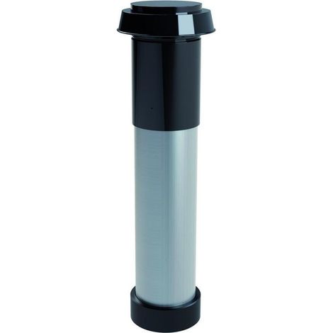 Helios IP-DHS 125 IsoPipe Dachdurchführung für IP-Rohr DN 125, verzinkt, Schwarz (1/5)