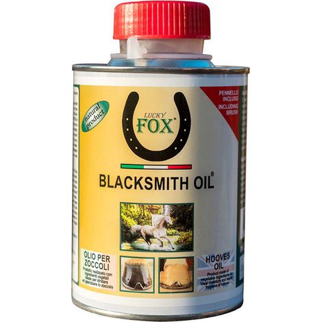 Blacksmith Oil olio per zoccoli idrata, igienizza e impedisce l'insorgere di funghi e batteri 500 ml prodotto professionale