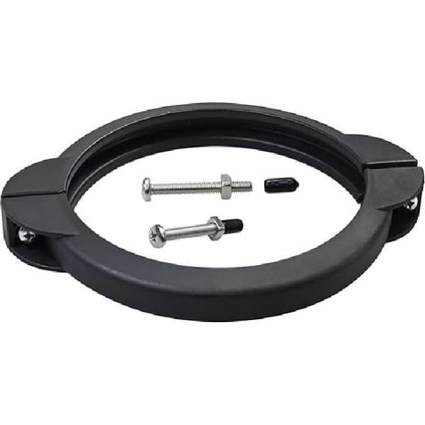 Collier de serrage de piscine de rechange 80110-2 avec vis, compatible avec les pompes à filtre à sable Intex de 12 et 14 pouces (débit : 2 100 et 2 800 gal/h) pour piscines hors sol (1/4)