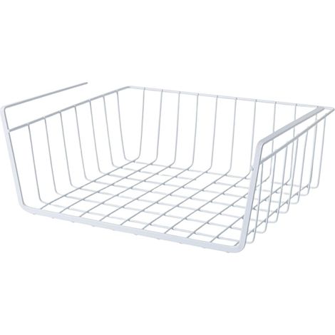 1 Panier Métallique, Extensible, Support à Glissière, Fer, Pour Cuisine Placard (1/5)