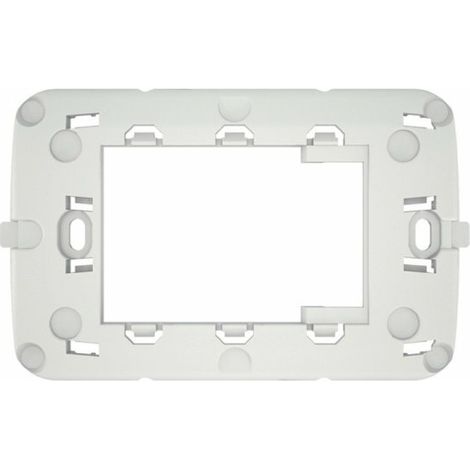 AERTECNICA - SUPPORTO ADATTATORE PER PLACCA VIMAR PLANA / EIKON BIANCO NA693