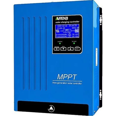 Contrôleur de Charge Solaire, Sortie 100A, Technologie MPPT, ANJ-48V-100A (1/2)