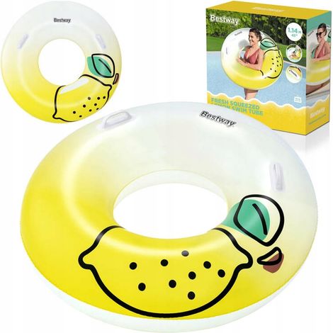 Bestway Flotador Hinchable con Asas Jungla D114 cm +12 Años Playa y Piscina 36448 (1/5)