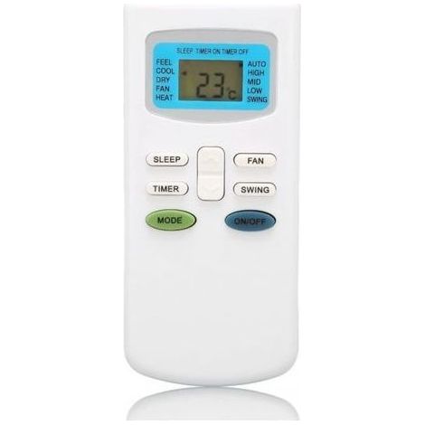 Universelle Fernbedienung für Klimaanlagen – Kompatibel mit TCL, Dronic, Klimaire, Pioneer – Batteriebetrieben – Robustes ABS-Material (1/5)