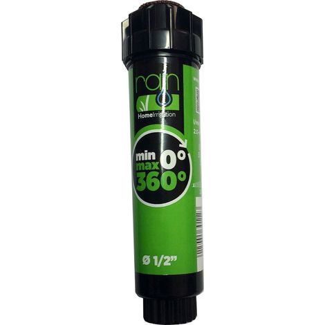 Versenkbarer Sprinkler Rain Düse 0-360° Reichweite von 3,4 bis 4,6 m